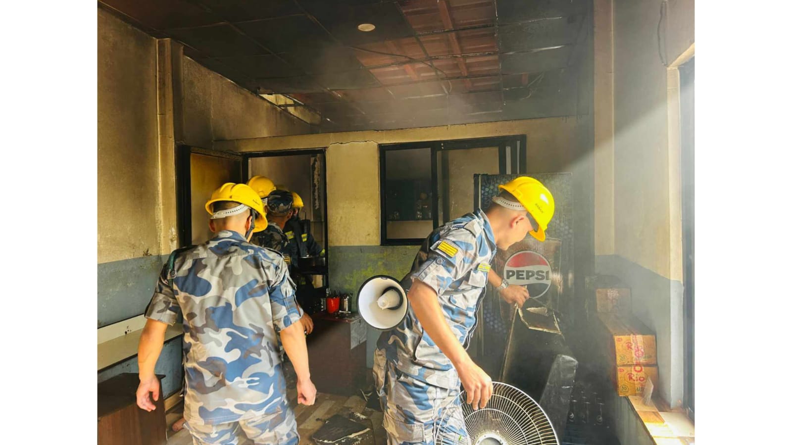 सोह्रखुट्टेस्थित सिग्मा कलेजको क्यान्टिनमा भीषण आगलागी