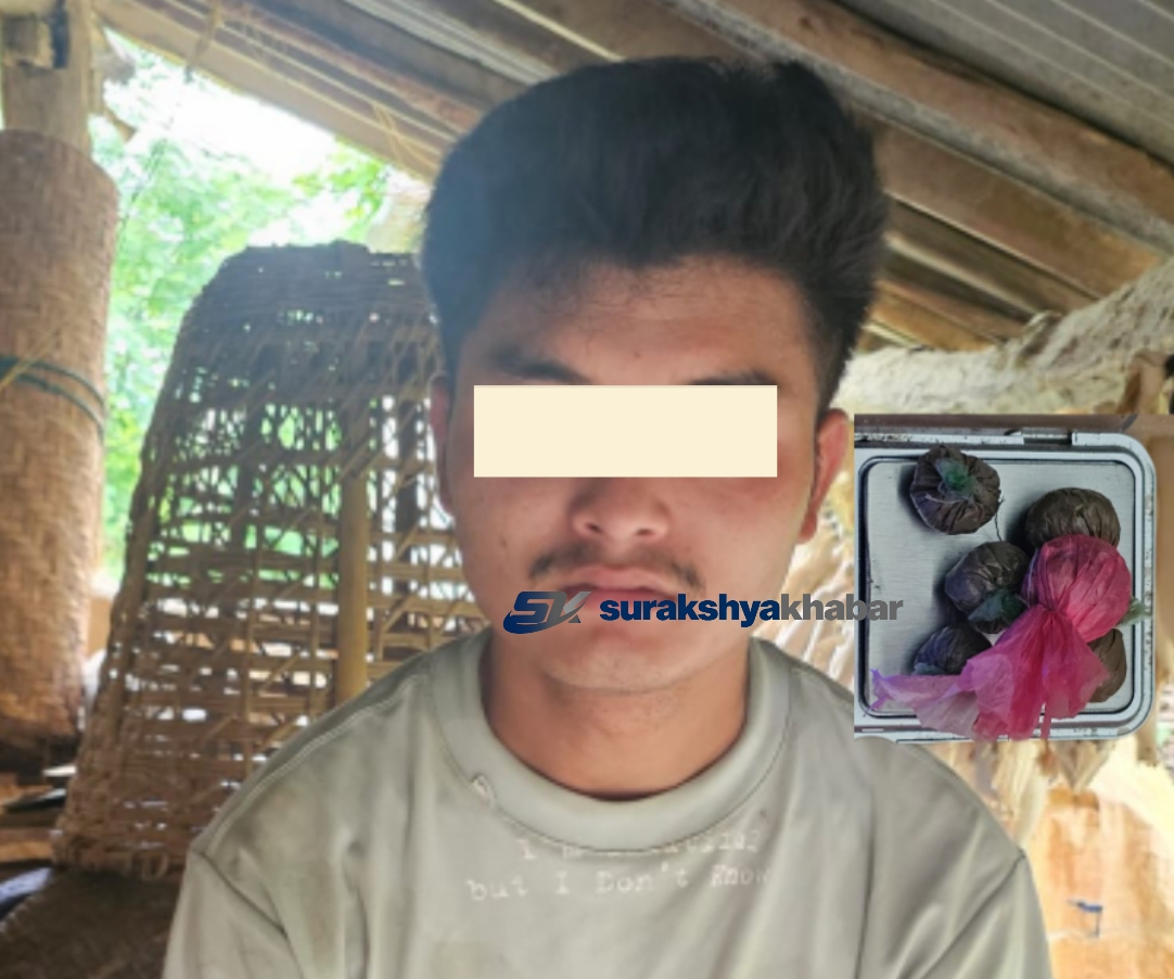 बाँकेको बैजनाथबाट सैनिक जवान आले १० ग्रामबढी ब्राउन सुगरसहित पक्राउ