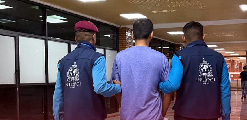 इन्टरपोलबाट रेड नोटिस जारी भएका रुकुम पश्चिमका बस्मेत युएईबाट पक्राउ, मानव बेचबिखनको थियो मुद्दा