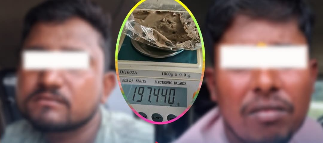 नेपालमा बिक्री गर्न भारतबाट ल्याइएको १९७ ग्रामबढी हेरोइन बरामद, भारतीयसहित दुई पक्राउ