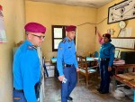 एसपी भट्टराईद्वारा रामपुर प्रहरीको निरीक्षण, लागुऔषध कारोबारीविरुद्ध खरो भएर लाग्न निर्देशन