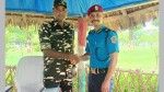 सीमापार अपराध रोक्न नरैनापुरस्थित भगवानपुर प्रहरी र एसएसबीबीच सहमति