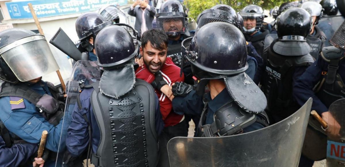 केपी शर्मा ओली पक्राउको विरोधमा उत्रिएका ७ प्रदर्शनकारी पक्राउ