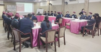 वैदेशिक रोजगारी ठगी विरुद्ध बाँकेमा प्रहरीसँग अन्तरक्रिया तथा अभिमुखीकरण