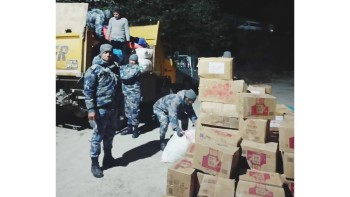 बिलबिजक बिनाका चाइनीज किराना सामानसहित गाडी र चालक सशस्त्र प्रहरीको नियन्त्रणमा