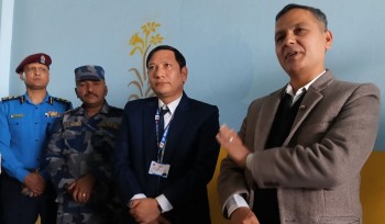 बाँकेमा सुरक्षा अवस्था सन्तोषजनक, निर्वाचन विरोधी गतिविधि नियन्त्रणमा : गृहमन्त्री अर्याल