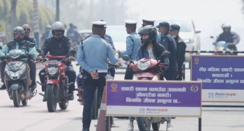ट्राफिक कारबाही: २२ सय १८ चालकलाई कारबाही, ६ लाख ४१ हजार राजस्व संकलन