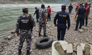 महाकालीमा बेपत्ता मामाभान्जा मृत फेला, एक सशस्त्र प्रहरीका जवान