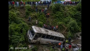 काभ्रेपलाञ्चोकमा बस दुर्घटना, ७ जनाको मृत्यु