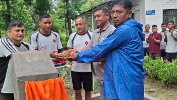 त्रिवेणी सामुदायिक सर्पदंश उपचार केन्द्रमा खानेपानी धारा र चौतारा निर्माण, सेवाग्राहीलाई ठूलो राहत