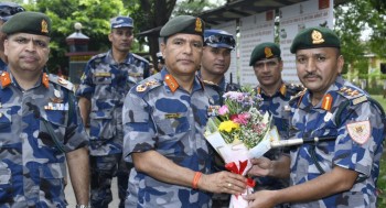 बाँके र बर्दियाका सीमा क्षेत्रमा आईजीपी पौडेलको स्थलगत निरीक्षण, सुरक्षा व्यवस्थालाई थप प्रभावकारी बनाउन निर्देशन
