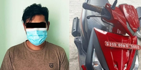स्कुटरको ठक्करबाट पैदलयात्रीको मृत्यु भएपछि भागेका चालक पक्राउ