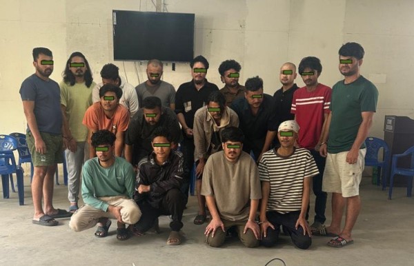 अनलाइन बेटिङ गिरोहमा संलग्न १७ जना पक्राउ, गिरोहमा थिए ५ भारतीय नागरिक