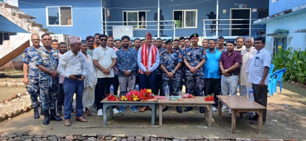 'फेरि भेटौला' भन्दै बिओपी गंगापुरका प्रमुख भण्डारीको बिदाई