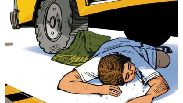 बसको ठक्करबाट ६२ वर्षीय पैदलयात्रीको मृत्यु,चालक फरार