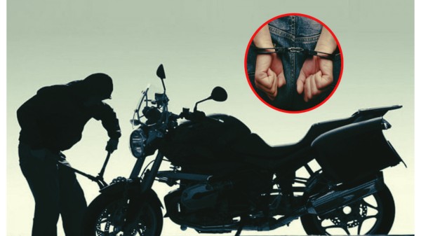 मोटरसाइकल चोरी गर्दैगर्दा २ र चोरीको मोटरसाइकलसहित १ जना ट्राफिक प्रहरीको नियन्त्रणमा