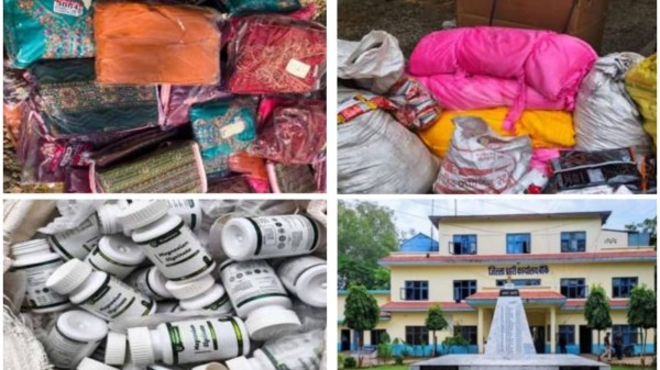 नेपालगन्जबाट लाखौं रुपैयाँको अवैध सामान बाँके प्रहरीको नियन्त्रणमा