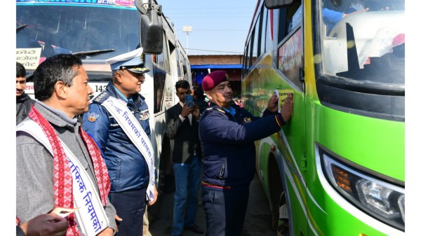 ट्राफिक सप्ताह अभियान तीव्र, पाँचौँ दिन हजारौँ यात्रु र चालक लाभान्वित