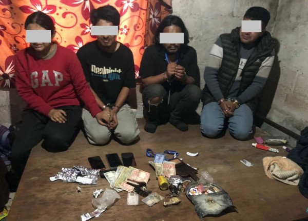 जेनजी आन्दोलनमा भागेका चार जना ब्राउनसुगरसहित सशस्त्र प्रहरीको नियन्त्रणमा