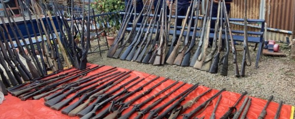 निर्वाचन सुरक्षा: बाँकेमा हालसम्म ८० थान हतियार बुझाइए