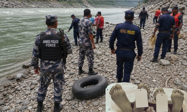 महाकालीमा बेपत्ता मामाभान्जा मृत फेला, एक सशस्त्र प्रहरीका जवान