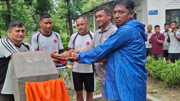 त्रिवेणी सामुदायिक सर्पदंश उपचार केन्द्रमा खानेपानी धारा र चौतारा निर्माण, सेवाग्राहीलाई ठूलो राहत