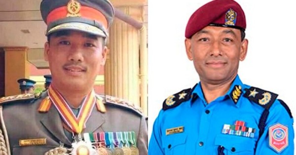 प्रहरीका एआईजी श्रेष्ठ र सशस्त्रका एआईजी ठाडामगरलाई जनकपुर पठाइयो