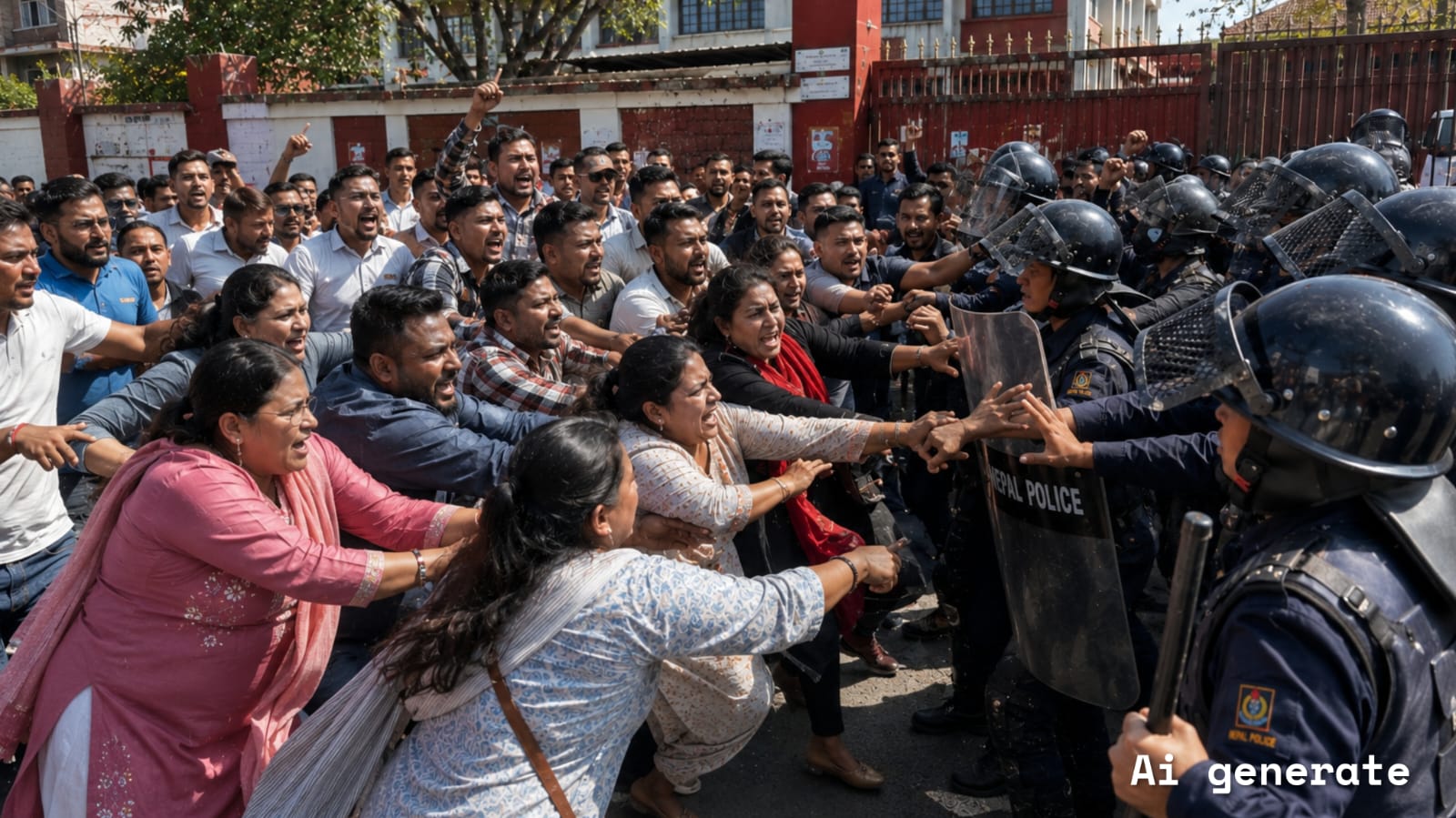 नेपालगञ्जमा अदालत परिसरमा प्रदर्शन र तोडफोड प्रयासप्रति बारको कडा आपत्ति