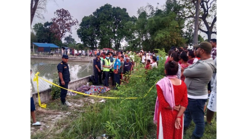 पोखरीमा डुबेर ८ र १० वर्षीय सहोदर दाजुभाइको मृत्यु