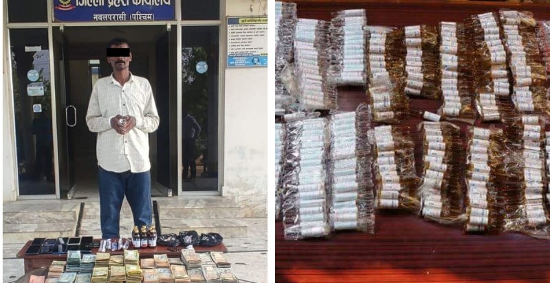 झण्डै ३६ लाख नगद,लागुऔषध र आधा दर्जनबढी मोबाइलसहित प्रेमनाथ पक्राउ