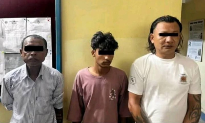 सय ग्रामबढी ब्राउन सुगर र प्रतिवन्धित औषधिसहित दुई भारतीय र एक नेपाली पक्राउ