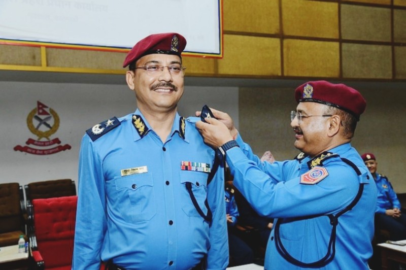 एआईजी सिद्धिविक्रम शाहले लगाए दर्ज्यानी चिन्ह