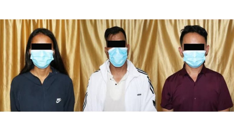 आफ्नै मालिकलाई यौन दुर्व्यवहारमा फसाउने भन्दै ५० लाखको बार्गेनिङ, युवतीसहित ३ जना पक्राउ
