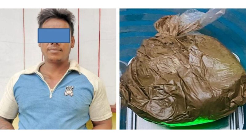 नेपालगन्जबाट झण्डै १०७ ग्राम ब्राउन सुगरसहित २९ वर्षीय युवक पक्राउ