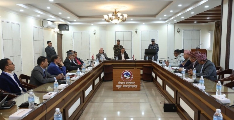 दुर्गा प्रसाईंका प्रतिनिधिले गृहमन्त्रीसँग भने- मंसिर ७ देखिको आन्दोलन शान्तिपूर्ण हुन्छ