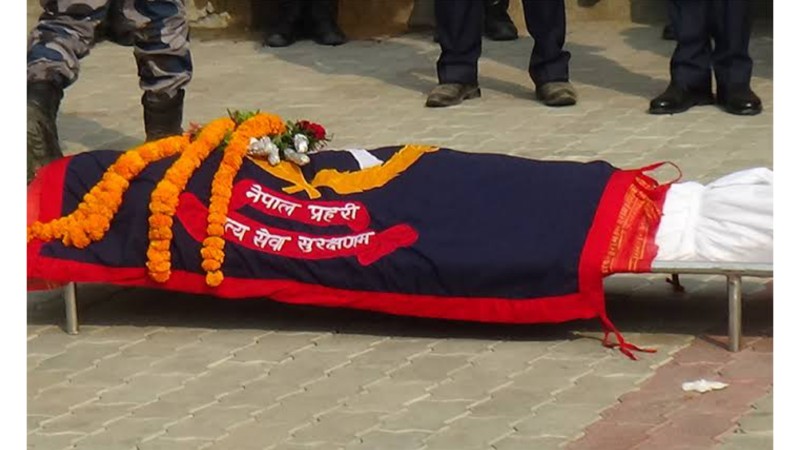 मोटरसाइकल दुर्घटनामा प्रहरी सहायक हवल्दार भीम खड्काको मृत्यु