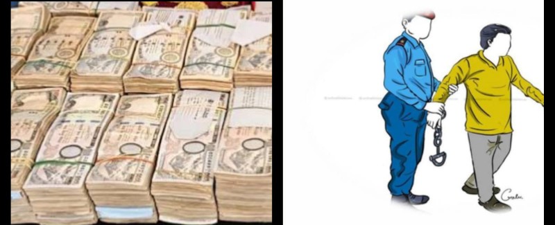 श्रोत नखुलेको ५७ लाख नगदसहित काभ्रेका ३४ वर्षीय युवक पक्राउ