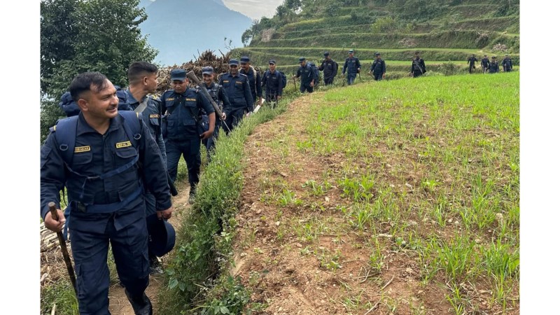 निर्वाचन केन्द्रित सुरक्षा चुस्त पार्दै नेपाल प्रहरी