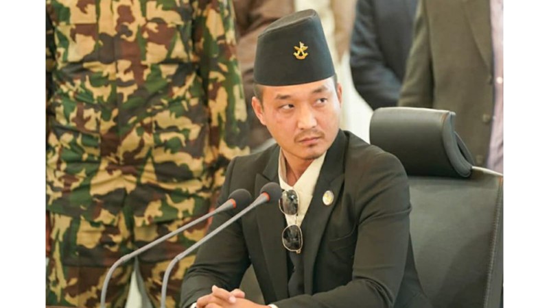 गृहमन्त्री सुधन गुरुङले दिए राजीनामा