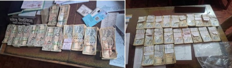 विमानस्थलबाट स्रोत नखुलेको झण्डै २७ लाख नगद बरामद, भारतीयसहित २ युवक पक्राउ