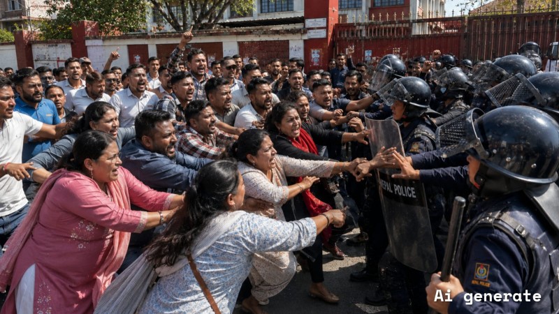नेपालगञ्जमा अदालत परिसरमा प्रदर्शन र तोडफोड प्रयासप्रति बारको कडा आपत्ति
