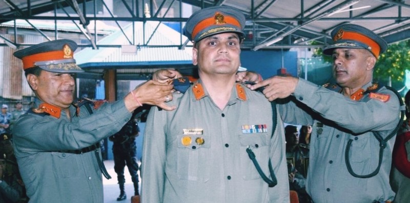 सशस्त्र प्रहरीका एआईजी अन्जनी पोखरेलको मानवश्रोत विभागमा पदस्थापन