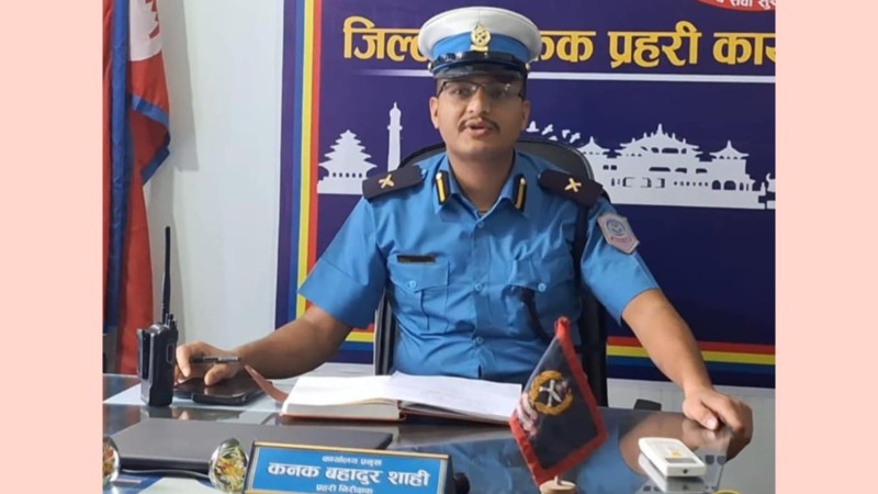 बाँके ट्राफिक प्रमुख शाही ‘बेस्ट ट्राफिक पुलिस अफ द मन्थ’ घोषित