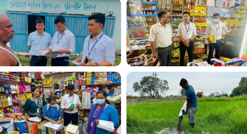 नेपालगञ्जमा रंग मिसाइएको मासको दाल बरामद, ३० किलो नष्ट