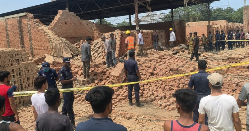 नेपालगन्जमा इट्टा भट्टाको पर्खाल भत्किँदा दुई जनाको मृत्यु