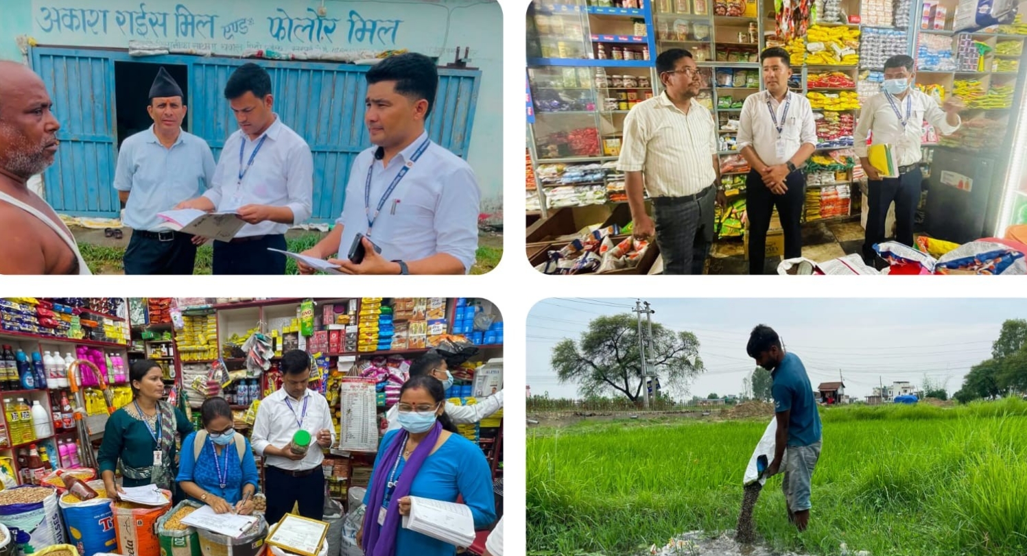 नेपालगञ्जमा रंग मिसाइएको मासको दाल बरामद, ३० किलो नष्ट