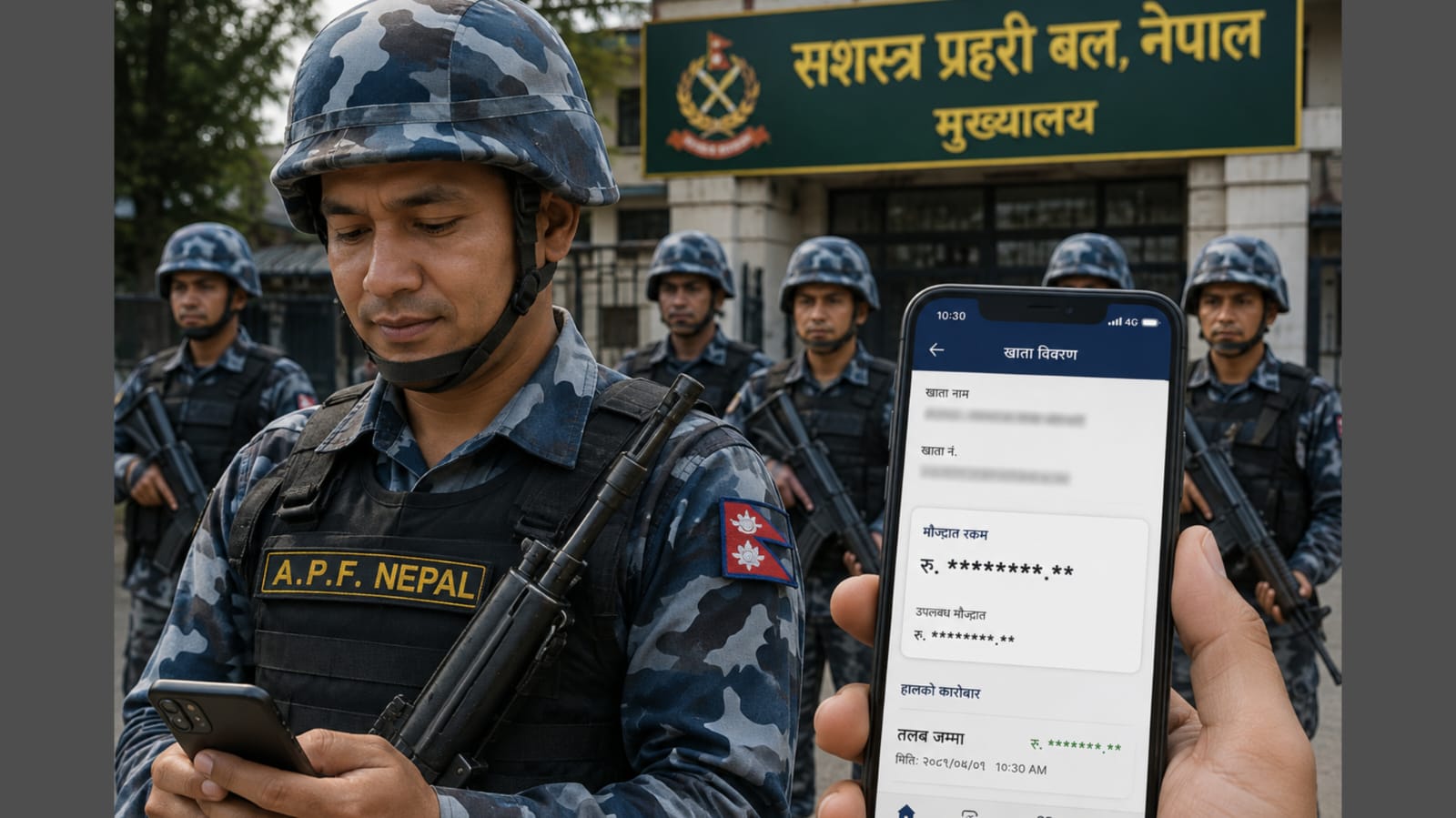 सशस्त्र प्रहरी बलको नयाँ तलबमान लागू (कसको कति)?