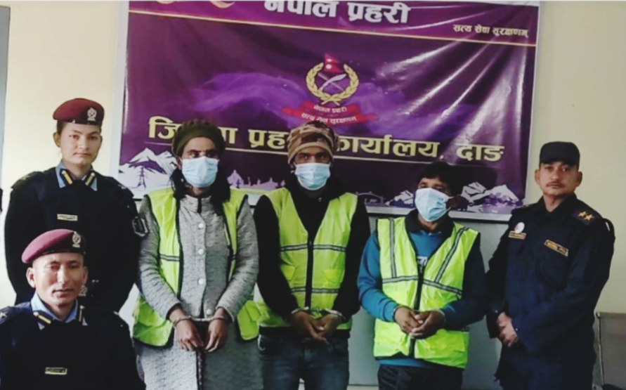 भारतमा ३५ हजार भारुमा बेचिएका घोराहीका आमाछोराको प्रहरीले गर्‍यो उद्धार, ३ जना पक्राउ