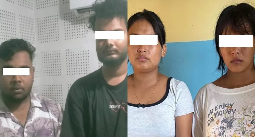 थाइल्यान्डबाट हुलाकमा गाँजा मगाउने दुई युवती पक्राउ, लिन आएका दुई भारतीय पनि समातिए